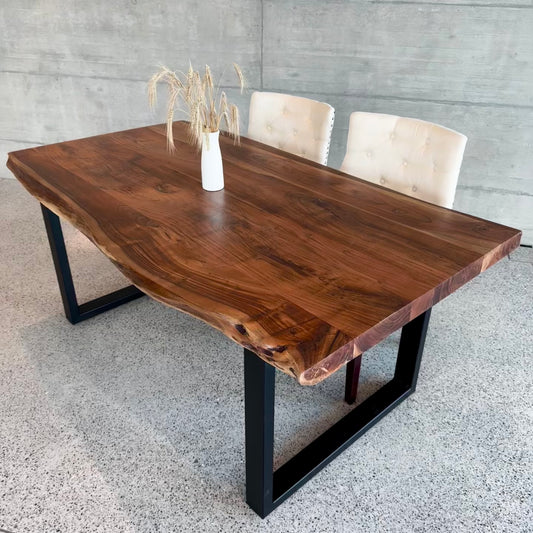 Solid acacia wood table Teramo