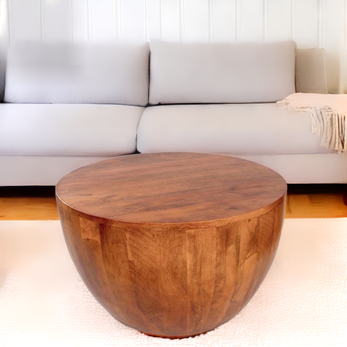 Acacia wood coffee table Cortona